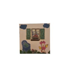 Καμβάς Minnie 20 x 19,8cm. - ζωγραφισμένα στο χέρι, πίνακες & κάδρα, καμβάς - 4