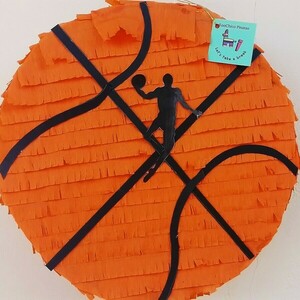 Μπάλα Μπάσκετ Πορτοκαλί 30Χ30 εκ. - αγόρι, πινιάτες, ποδόσφαιρο - 4