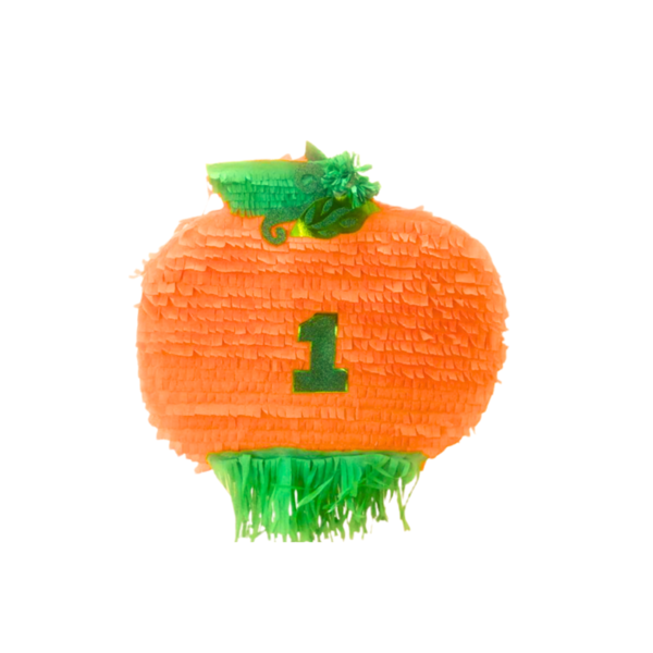 Κολοκύθα / Pumpkin Πορτοκαλί 400Χ40 εκ. - κορίτσι, αγόρι, halloween, πινιάτες