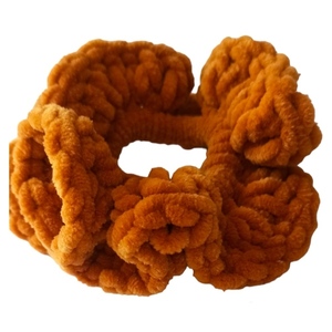 Velvet crochet - νήμα, λαστιχάκια μαλλιών - 3