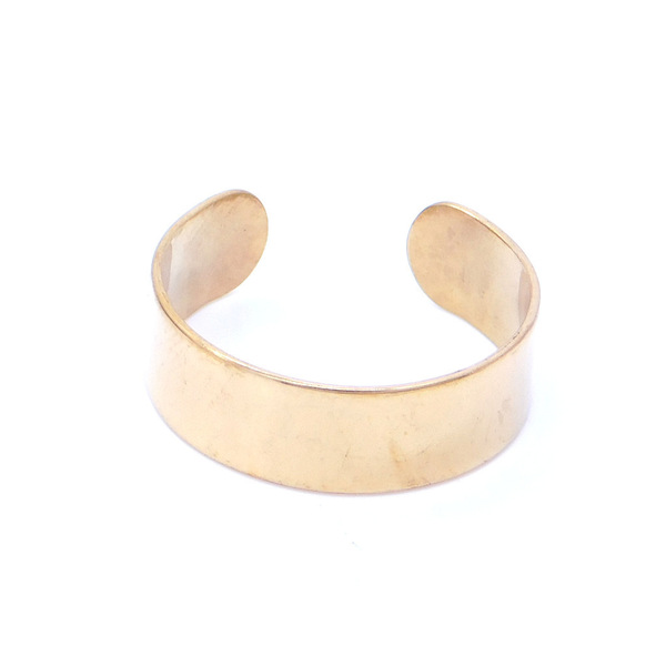 Ατσάλινο χρυσό μεγάλο δαχτυλίδι - επιχρυσωμένα, ατσάλι, μεγάλα, αυξομειούμενα, φθηνά