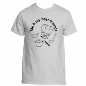 T-Shirt λευκό αντρικό για Chef-Αντρικό XL πολυεστερικό - t-shirt