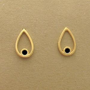 Σκουλαρίκια Σταγόνα Δάκρυ με Σμάλτο Ασήμι 925 - ασήμι 925, σμάλτος, σταγόνα, δάκρυ, καρφωτά - 5
