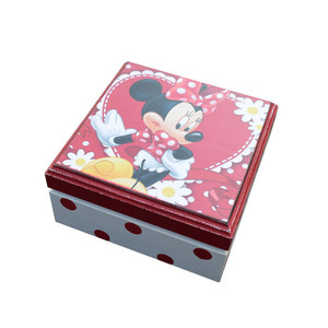 Κουτάκι από ξύλο mtf ποντικάκι 14×14×7εκ. - κορίτσι, κουτί, οργάνωση & αποθήκευση, δώρα για βάπτιση, δώρα γενεθλίων