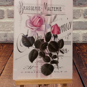 Αφίσα 21x30εκ. French Vintage Roses - πίνακες & κάδρα - 3
