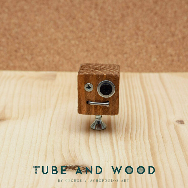 Crazy Robot Διακοσμητικό- TAWCR0031 - ξύλο, mdf, μέταλλο, διακοσμητικά - 3