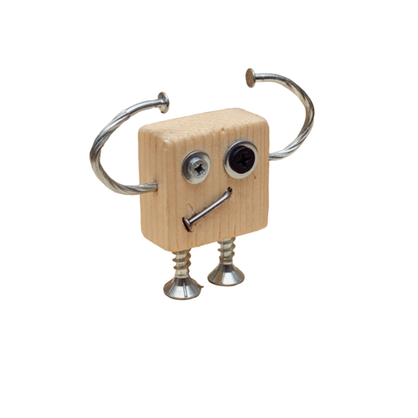 Crazy Robot Διακοσμητικό- TAWCR045 - ξύλο, mdf, μέταλλο, διακοσμητικά