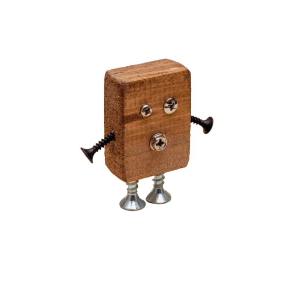 Crazy Robot Διακοσμητικό- TAWCR042 - ξύλο, mdf, μέταλλο, διακοσμητικά