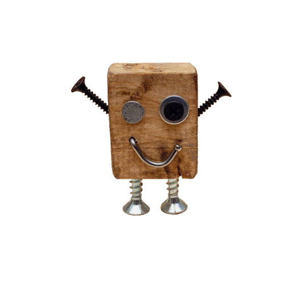 Crazy Robot Διακοσμητικό- TAWCR0026 - ξύλο, mdf, μέταλλο, διακοσμητικά
