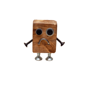 Crazy Robot Διακοσμητικό- TAWCR0021 - ξύλο, mdf, μέταλλο, διακοσμητικά