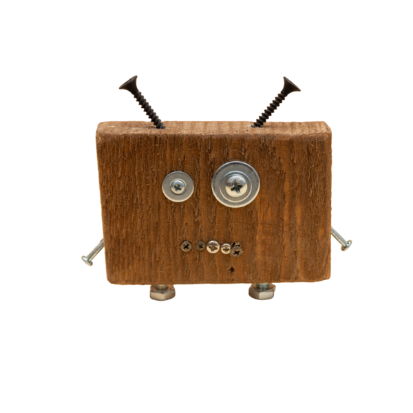 Crazy Robot Διακοσμητικό- TAWCR0001 - ξύλο, mdf, μέταλλο, διακοσμητικά