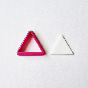 Τρίγωνο κουπάτ για πολυμερικό πηλό ή ζύμη - υλικά κοσμημάτων, υλικά κατασκευών, πολυμερικό πηλό