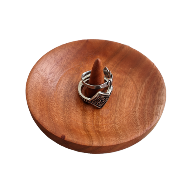 Ring Holder από ξύλο ευκαλύπτου - ξύλο, πιατάκια & δίσκοι