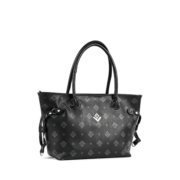 Annette Classic Signature Bag - ώμου, all day, δερματίνη, tote - 3