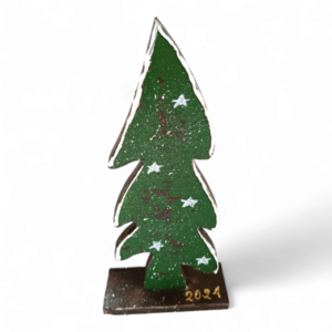 Χριστουγεννιάτικο δέντρο πράσινο - ξύλο, διακοσμητικά, δέντρο