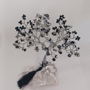 Silver tree - ύφασμα, γυαλί, πέτρα, μέταλλο, διακοσμητικά - 3