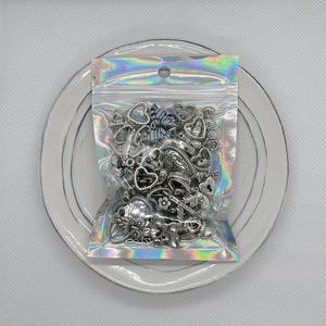Μixed beads Μεταλλικές χάντρες 50gr - υλικά κοσμημάτων - 4