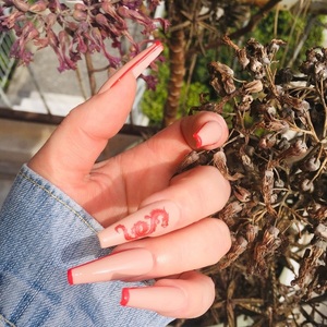 Press On Nails - Red Dragon - μακιγιάζ και νύχια - 2
