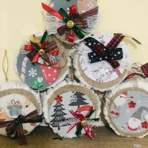 Μίνι Χριστουγεννιάτικες πινιάτες - χαρτί, πινιάτες, δασκάλα, χριστουγεννιάτικα δώρα, προσωποποιημένα - 5