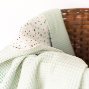 Κουβέρτα Κούνιας 140x100εκ - Βρεφική Κουβέρτα Πικέ & Μουσελίνα - Βαμβακερή Κουβερτούλα για Νεογέννητο - Δώρο για Μωρό - αγόρι, κουβέρτες - 2