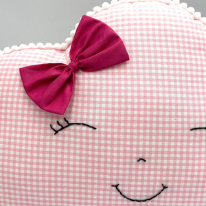 Μαξιλάρι ροζ σύννεφο για κορίτσι με κεντημένο όνομα - μαξιλάρια - 2