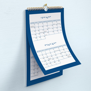 Ημερολόγιο Α4 Μπλε αποχρώσεις - ημερολόγια - 2