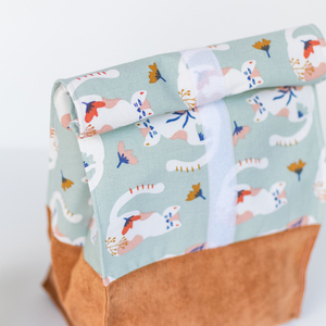 Τσάντα Φαγητού Γάτες - Lunch Bag - Cat Lovers Gift - Δώρο για Δασκάλα - ύφασμα, clutch, all day - 3