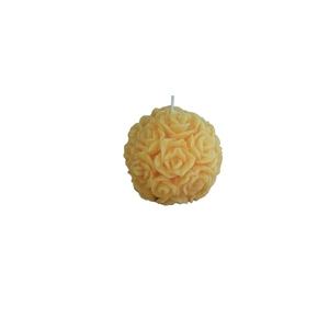 Κερί μπάλα με λουλούδια - αρωματικά κεριά
