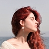 Tiny 20231115135933 69a5621b mermaid floral earrings