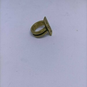 Ορειχάλκινο δαχτυλίδι - ορείχαλκος, σταθερά - 2