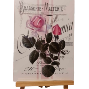 Αφίσα 21x30εκ. French Vintage Roses - πίνακες & κάδρα