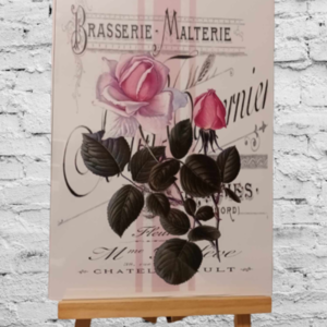 Αφίσα 21x30εκ. French Vintage Roses - πίνακες & κάδρα - 2