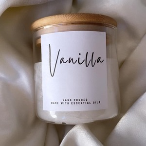 Αρωματικό κερί 350ml Vanilla CGL009 - αρωματικά κεριά - 2