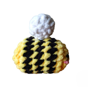 Πλεκτό κουκλάκι μέλισσα - χειροποίητα, λούτρινα, amigurumi - 2