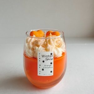 Winter Spice | Χειροποίητο κερί σόγιας με άρωμα πορτοκάλι και κανέλα - αρωματικά κεριά, κεριά, αρωματικά έλαια, vegan κεριά