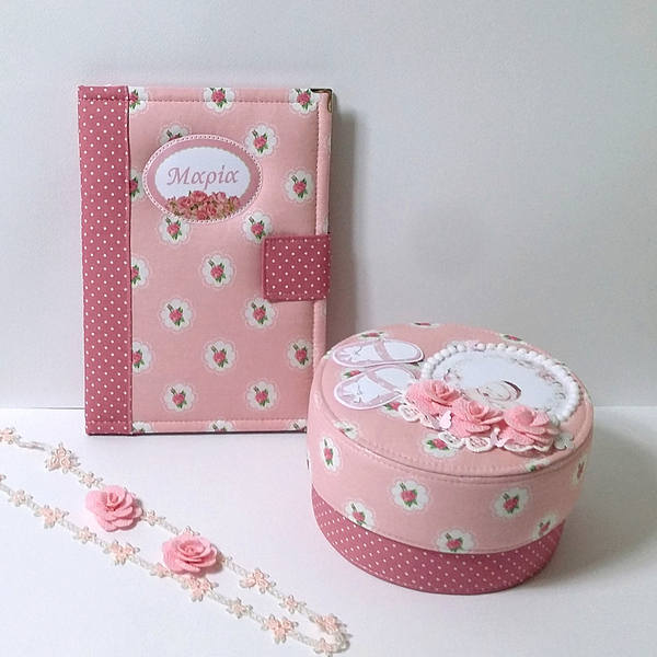 Βρεφικό αναμνηστικό κουτί Small Roses - κορίτσι, κουτιά αποθήκευσης - 4