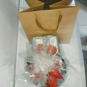 Kitchen gift box. Κουτί δώρο με είδη κουζίνας - ύφασμα, είδη σερβιρίσματος - 4