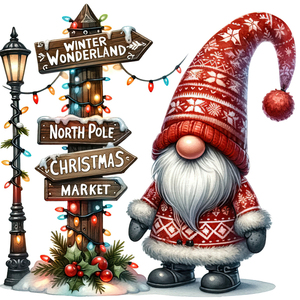 Αφίσα Χριστουγεννιάτικη 21x30εκ. Christmas Gnomes 10 - αφίσες