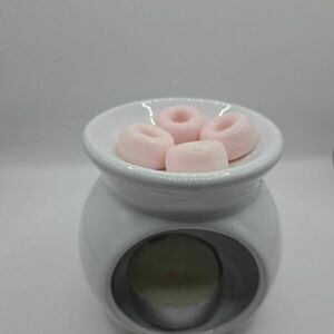 Wax melts σχήμα ντόνατ από κερί σόγιας 6τμχ - δωράκι, αρωματικά κεριά, waxmelts, soy wax - 5