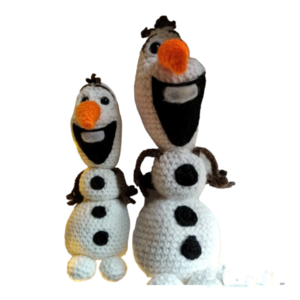 Όλαφ πλεκτός χιονάνθρωπος (18cm) - κορίτσι, αγόρι, λούτρινα, χιονάνθρωπος
