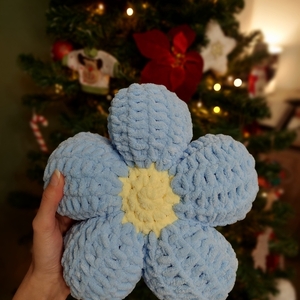 Μικρό διακοσμητικό μαξιλάρι σε σχήμα λουλουδιού - λουλουδάτο, μαξιλάρια - 4