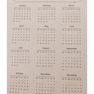 ΕΤΗΣΙΟ ΗΜΕΡΟΛΟΓΙΟ 2024 - ημερολόγια, χειροποίητα - 4