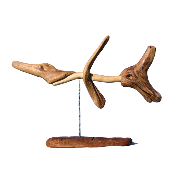 Ψάρι - Driftwood Art - ξύλο, διακοσμητικά