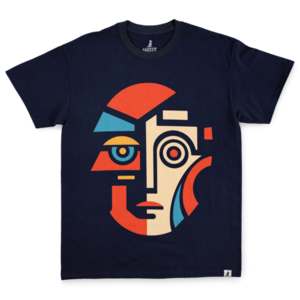 COLORFUL FACES 4 - t-shirt, unisex gifts - 3