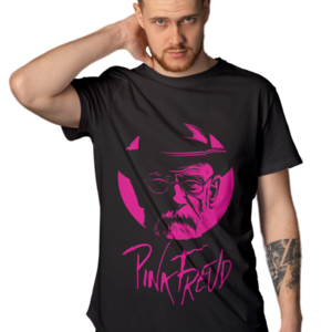 PINK FREUD 1 - t-shirt, unisex gifts, 100% βαμβακερό - 2