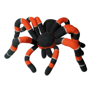 Χειροποίητη πλεκτή αράχνη ταραντούλα - 20 εκ - χειροποίητα, λούτρινα, amigurumi