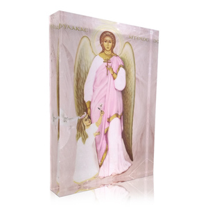 Φύλακας Άγγελος Ροζ - plexi glass, διακοσμητικά, αγγελάκι, διακοσμητικό παιδικού δωματίου