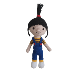 Πλεκτή κούκλα Agnes από το Despicable Me - δώρο, amigurumi, δώρο γεννεθλίων
