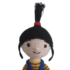 Πλεκτή κούκλα Agnes από το Despicable Me - δώρο, amigurumi, δώρο γεννεθλίων - 2