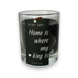 For my king/χειροποιητο κερι-190gr - κερί, αρωματικά κεριά, δωρο για επέτειο